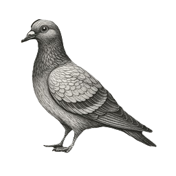 Pigeon illustration