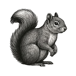 Squirrel illustration